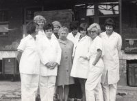 In the courtyard of the medical supply of the Regional Control Laboratory