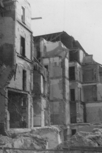 Czechs' accommodation in Berlin after the bombing