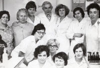 Employees of the Regional Control Laboratory, 1957