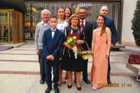 Golden Graduation Ceremony of former wife, Dr. Jana Doušová, 13 April 2024