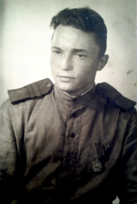 Viacheslav Babak's father, Petro, 1943