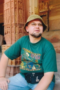 Volodymyr Yeshkiliev in Agra (India), 2007