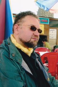 Volodymyr Yeshkiliev in Western Tibet, 2007