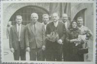 Ján Janok, graduation, July 1961