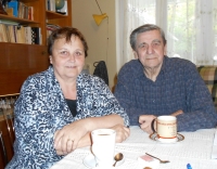 Jaromír Němec with his wife Jiřina