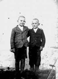 Michal Kurucár with brother Jozef Kurucár (40´s)