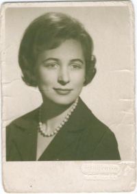 Wife of Miloň Pohořelý Daniela Pohořelová, Prague, ca. 1970